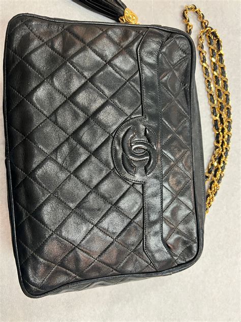 chanel rhinestone bag|Chanel lambskin bag.